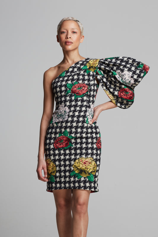 Floral Asy Dress