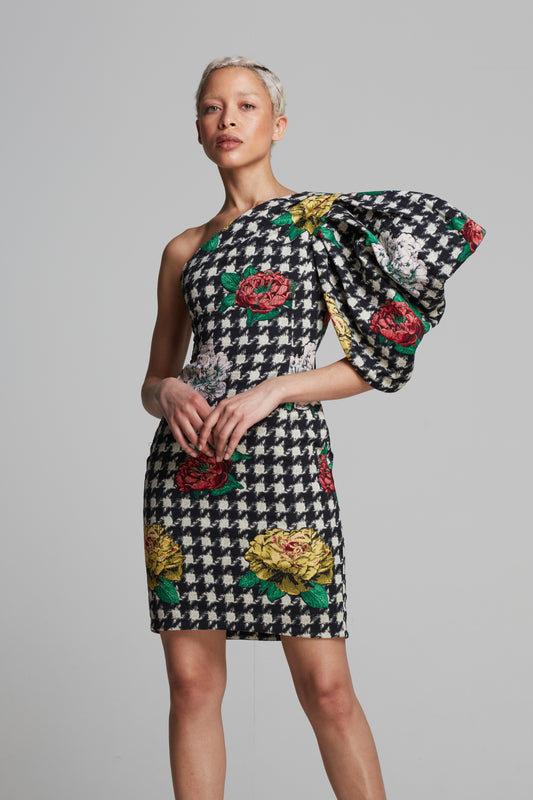 Floral Asy Dress