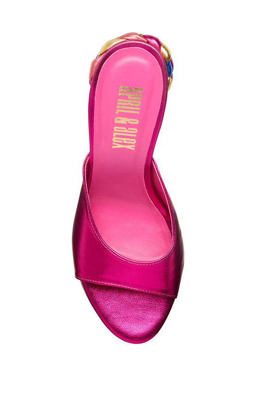 Augusta Mule Fuchsia