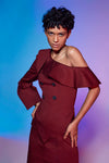 Asymmetric Dress - April & Alex